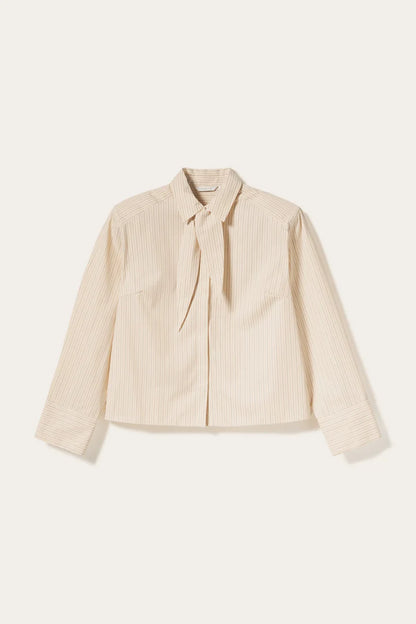MYRA SHIRT DONNIE CREAM STRIPE