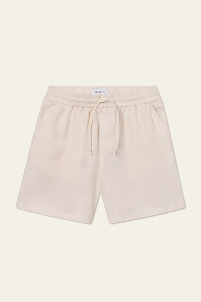 OTTO LINEN SHORTS IVORY