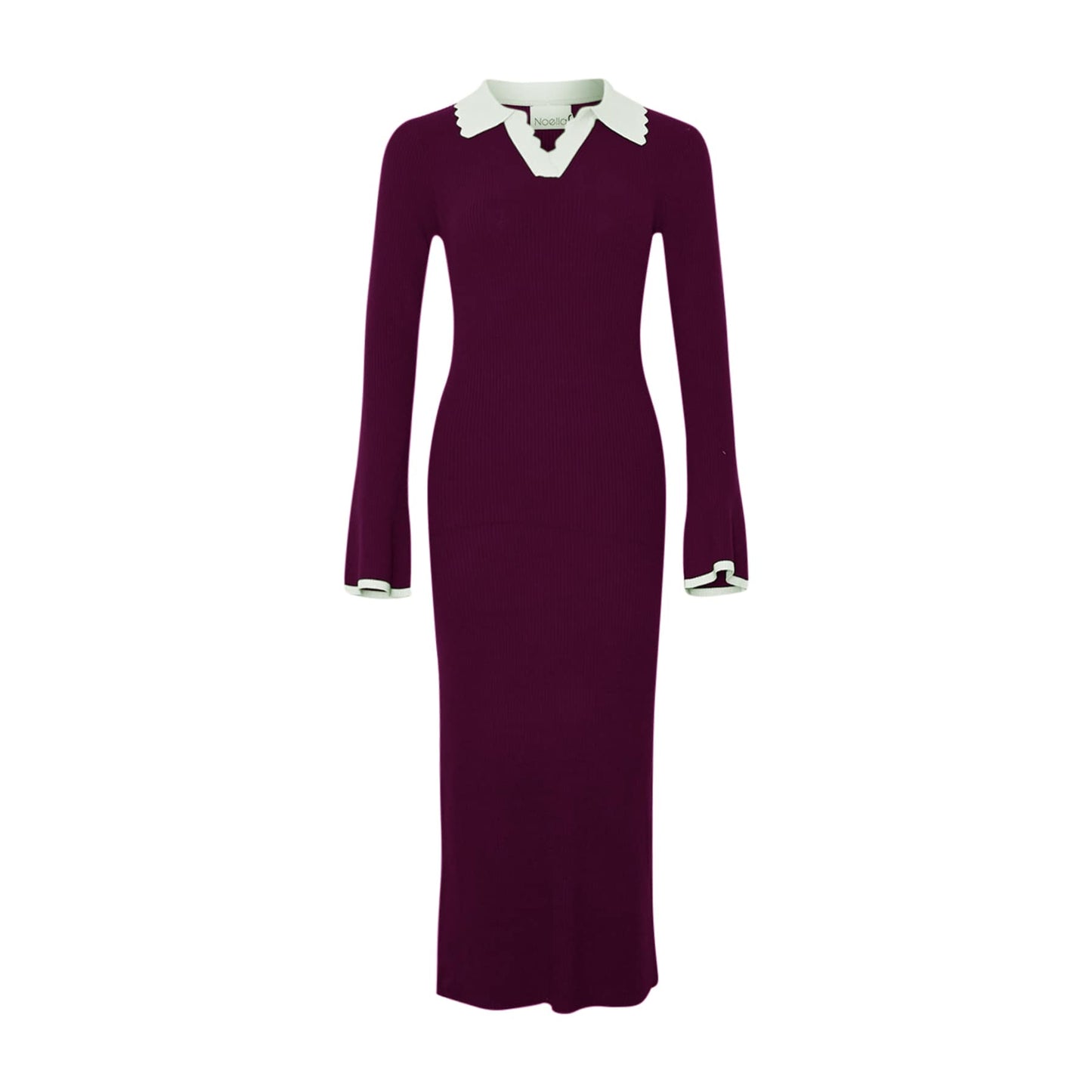 LIVVY KNIT DRESS WINE SUGAR
