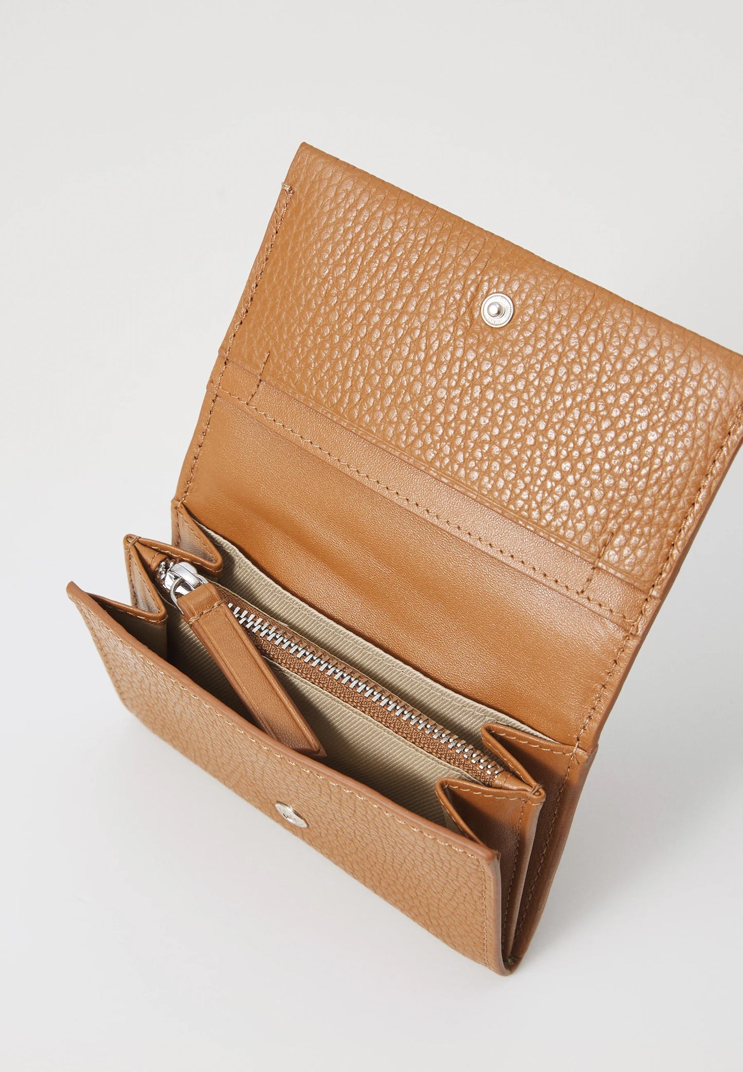 VIGLO LEATHER WALLET DARK HONEY