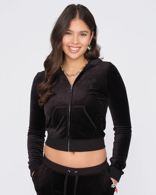 HERITAGE ROBYN HOODIE BLACK