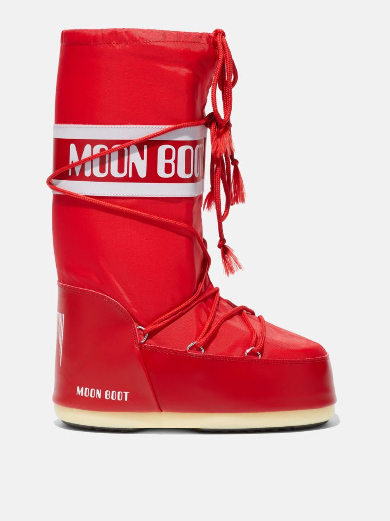 ICON NYLON MÅNESTØVEL RØD