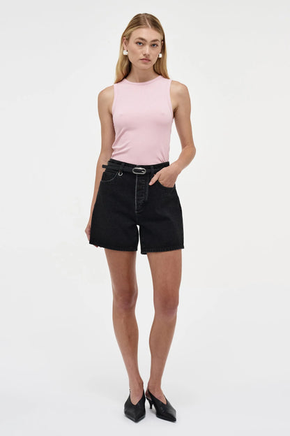 EVA SHORT CONTEMPT BLACK