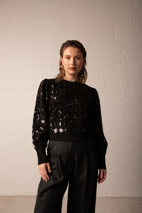 Paris Sequin Knit