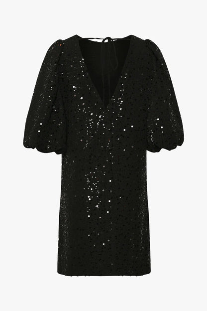 PASTIS SHORT DRESS BLACK