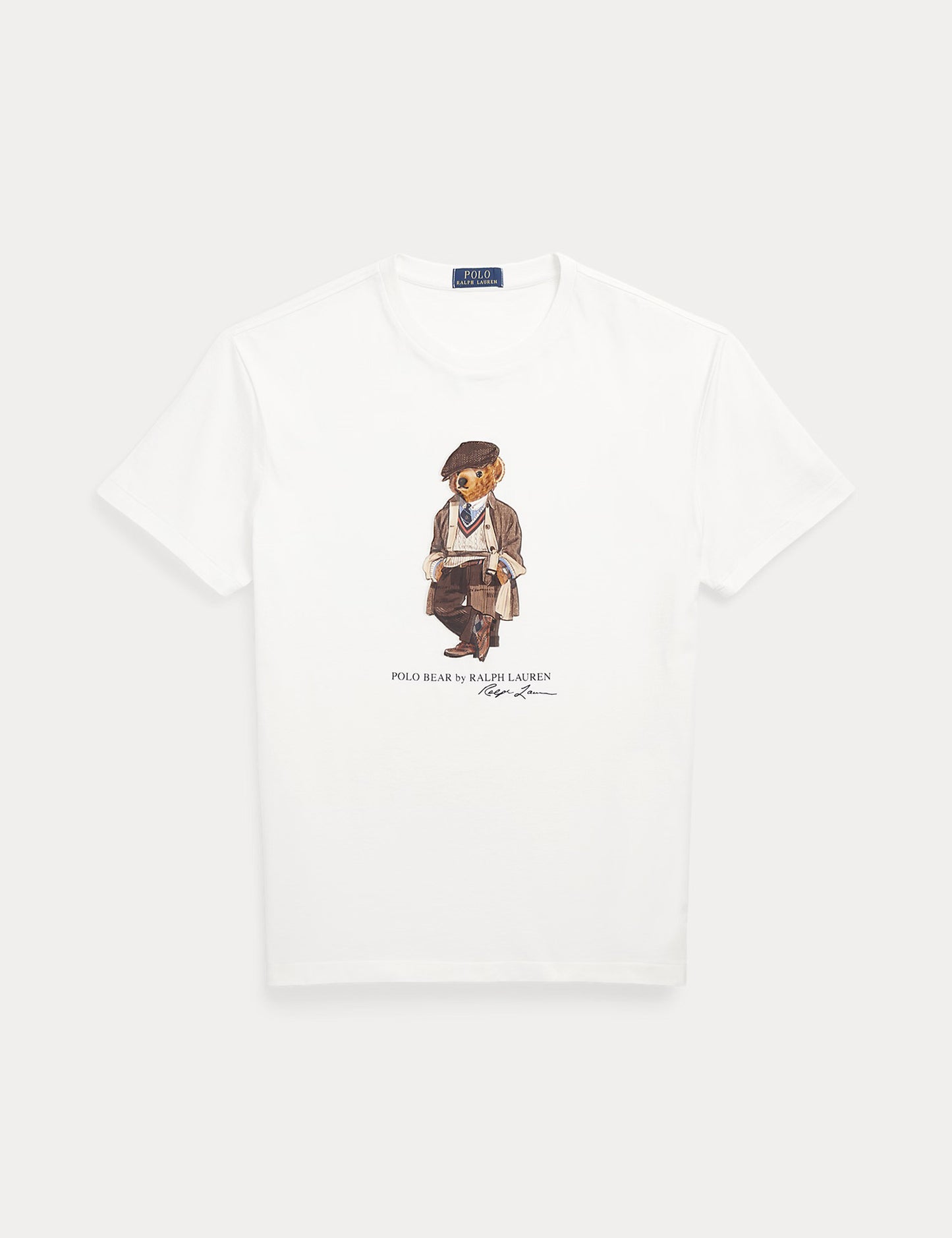 POLO BEAR JERSEY T-SHIRT DECKWASH WHITE