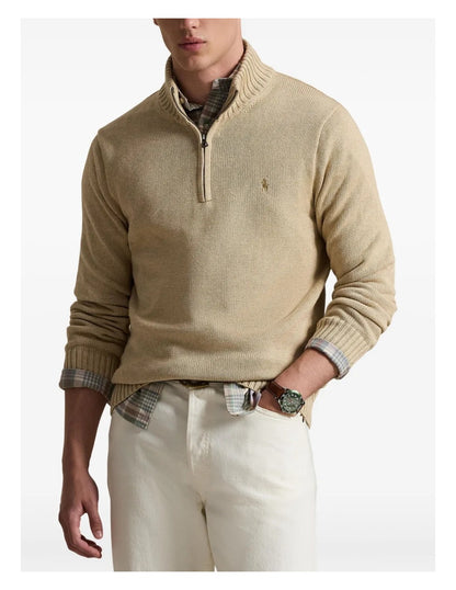 LONG SLEEVE PULLOVER DUNE MELANGE