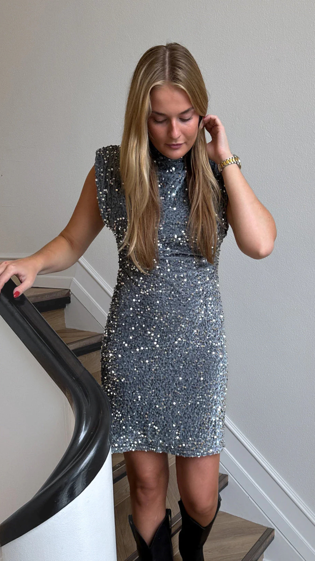 KALI DRESS SILVER
