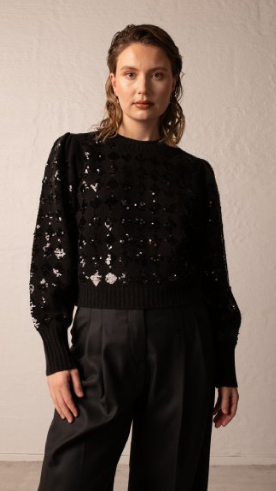 Paris Sequin Knit