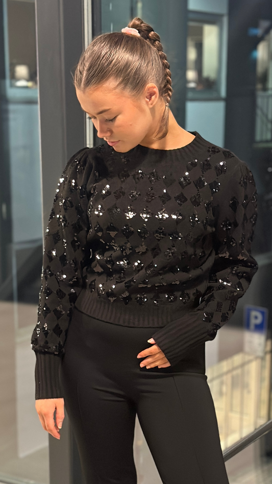 Paris Sequin Knit