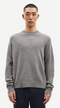 ISAK KNIT SWEATHER DARK GREY MEL