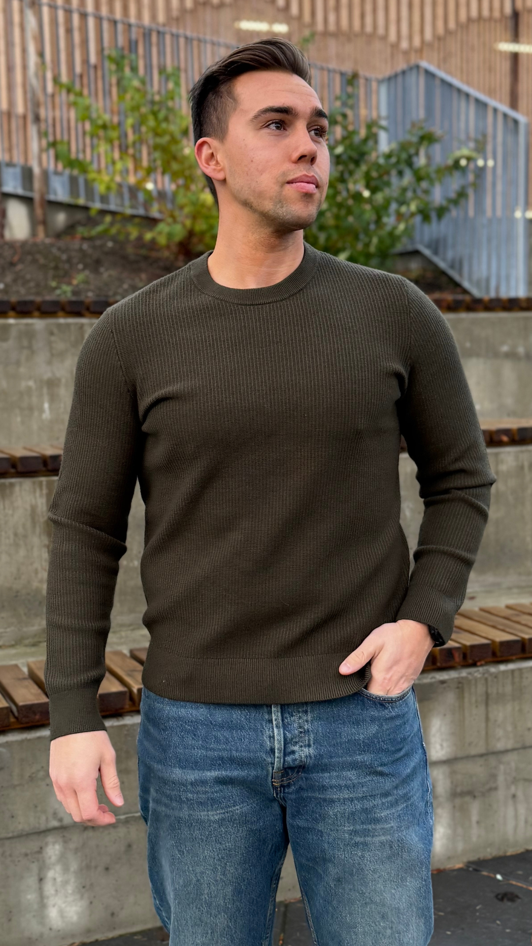 SADEM SWEATER 10490 FOREST NIGHT