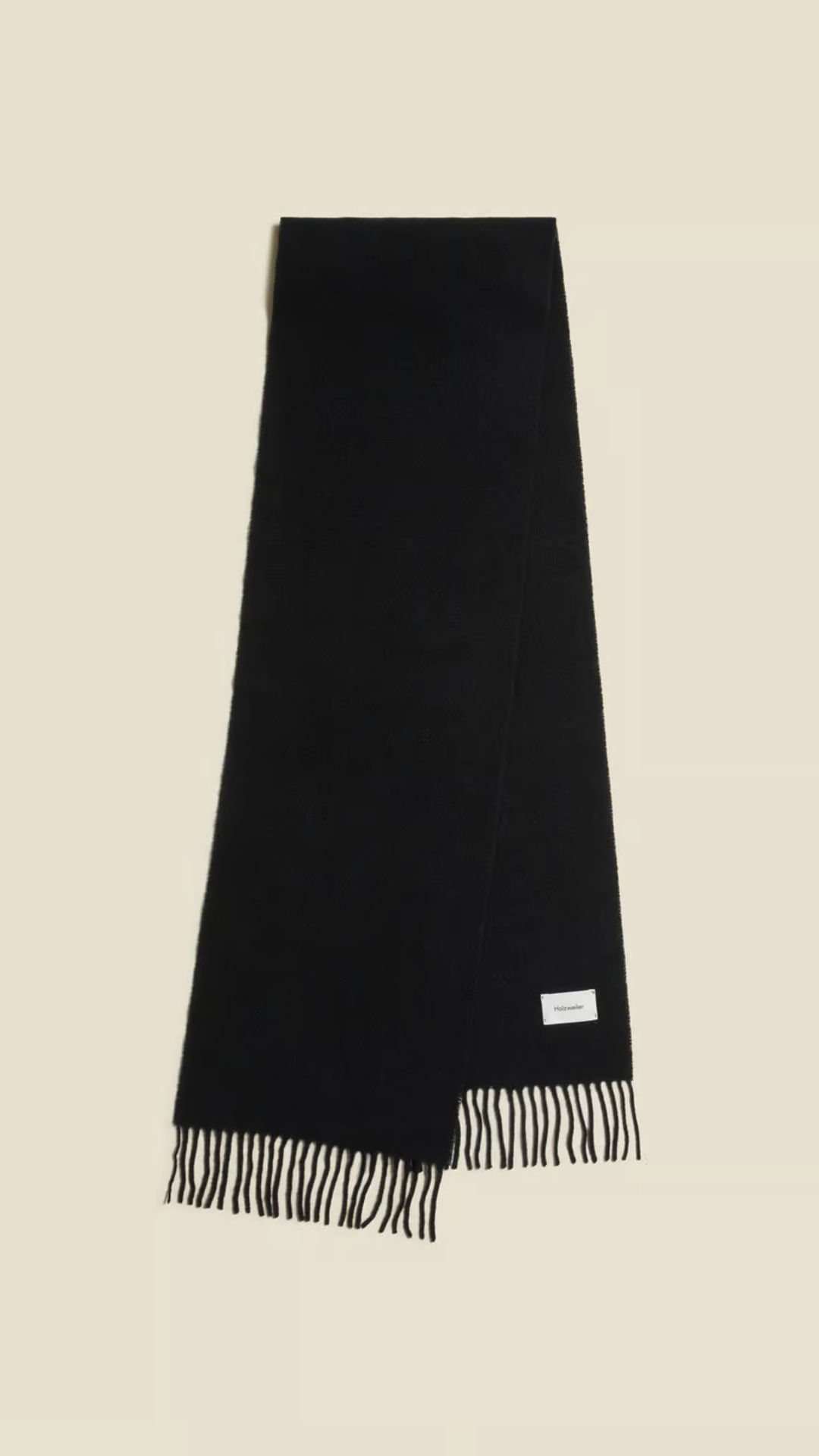 DIPPER SOLID SCARF BLACK