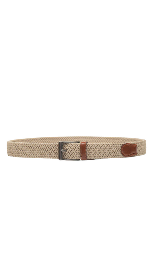 WALKER WEBBING BELT LIGHT BROWN INCENSE