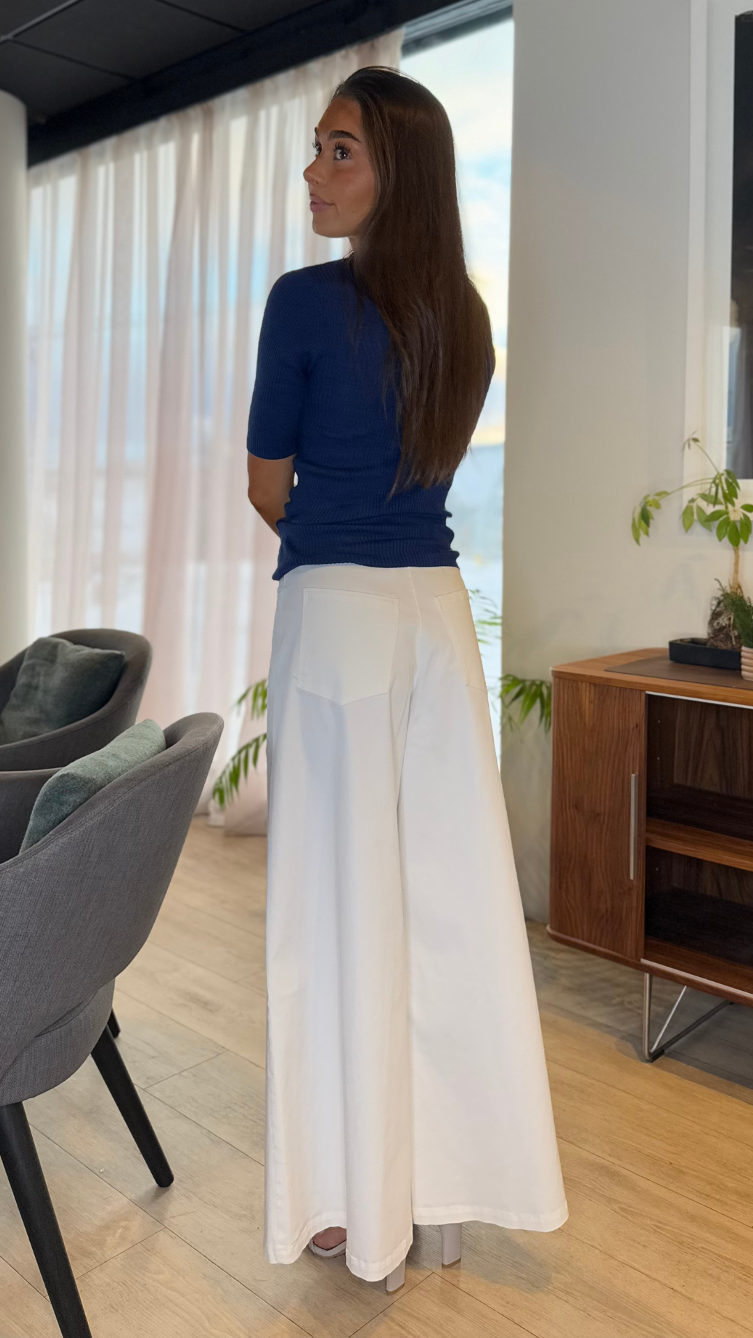Maud Denim Trouser