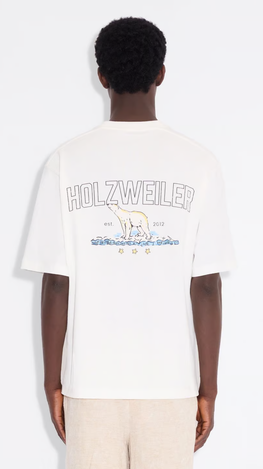 RANGER BEAR TEE WHITE