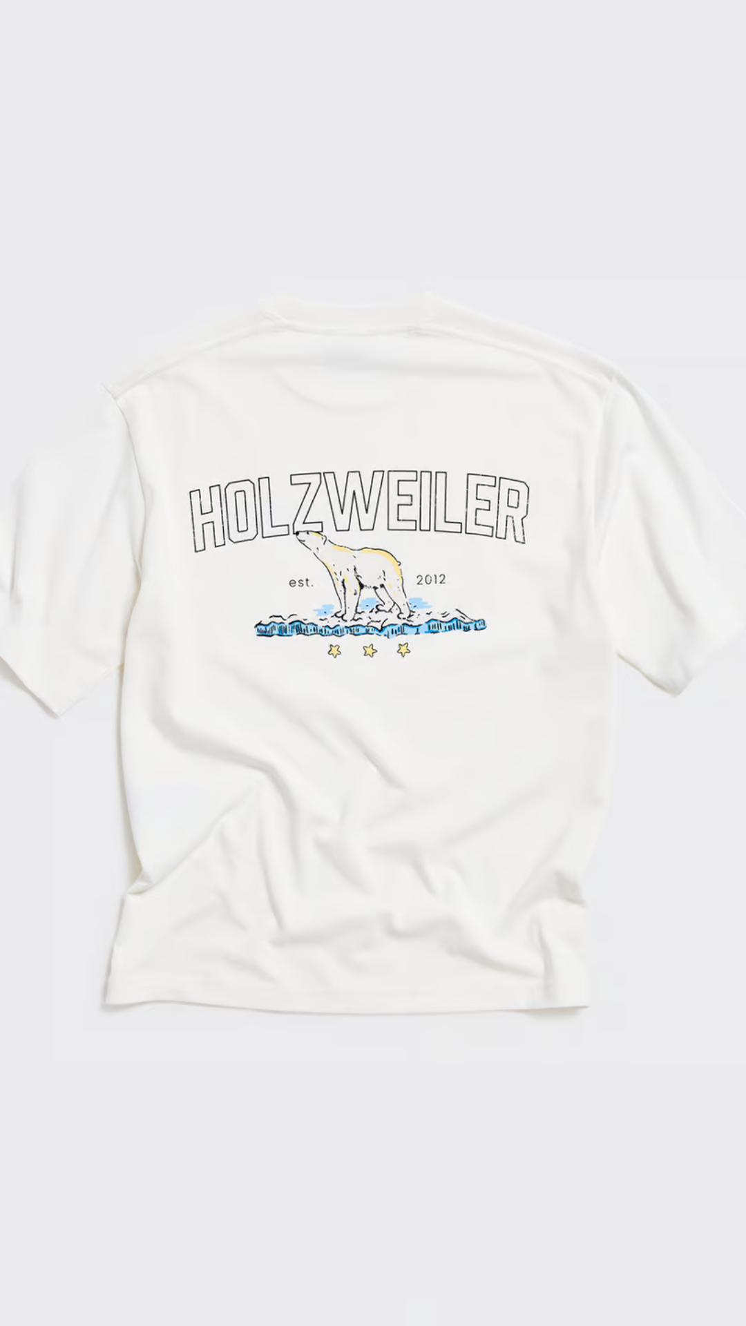 RANGER BEAR TEE WHITE