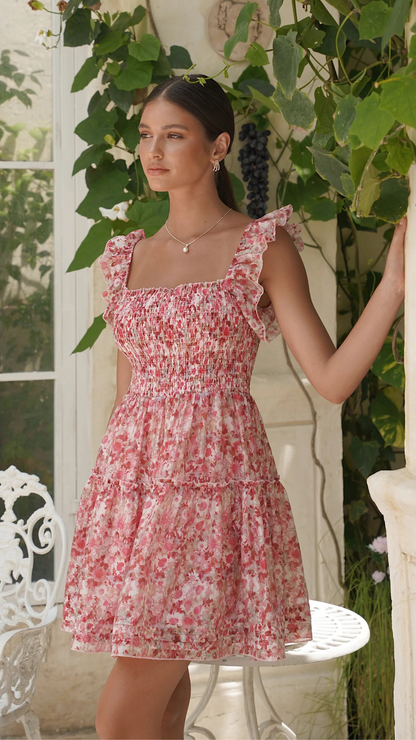 POLLY MINI DRESS SWEET DAISY