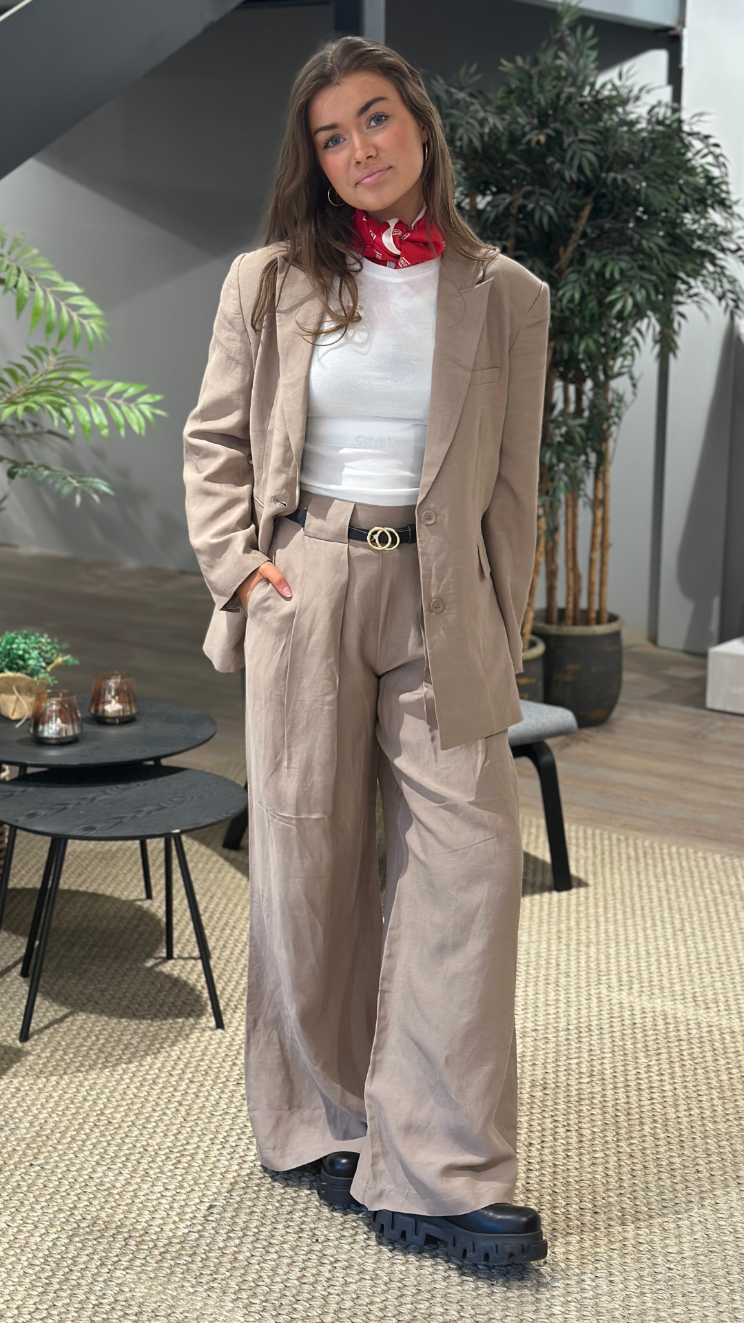 MISTER TROUSER SAND