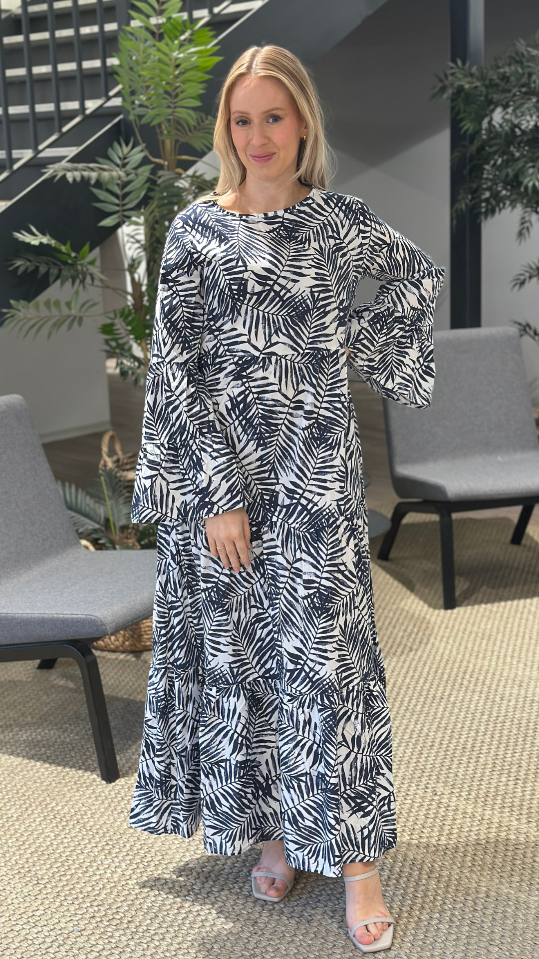STONE PALMS DRESS