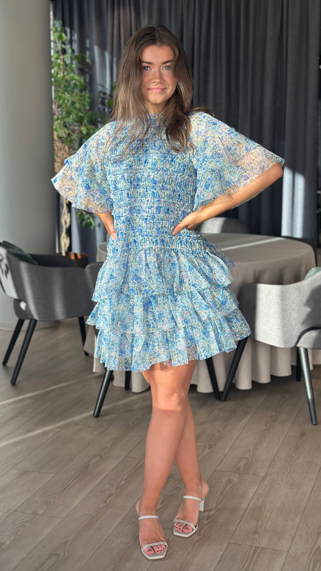 MINNIE MINI DRESS DITSY