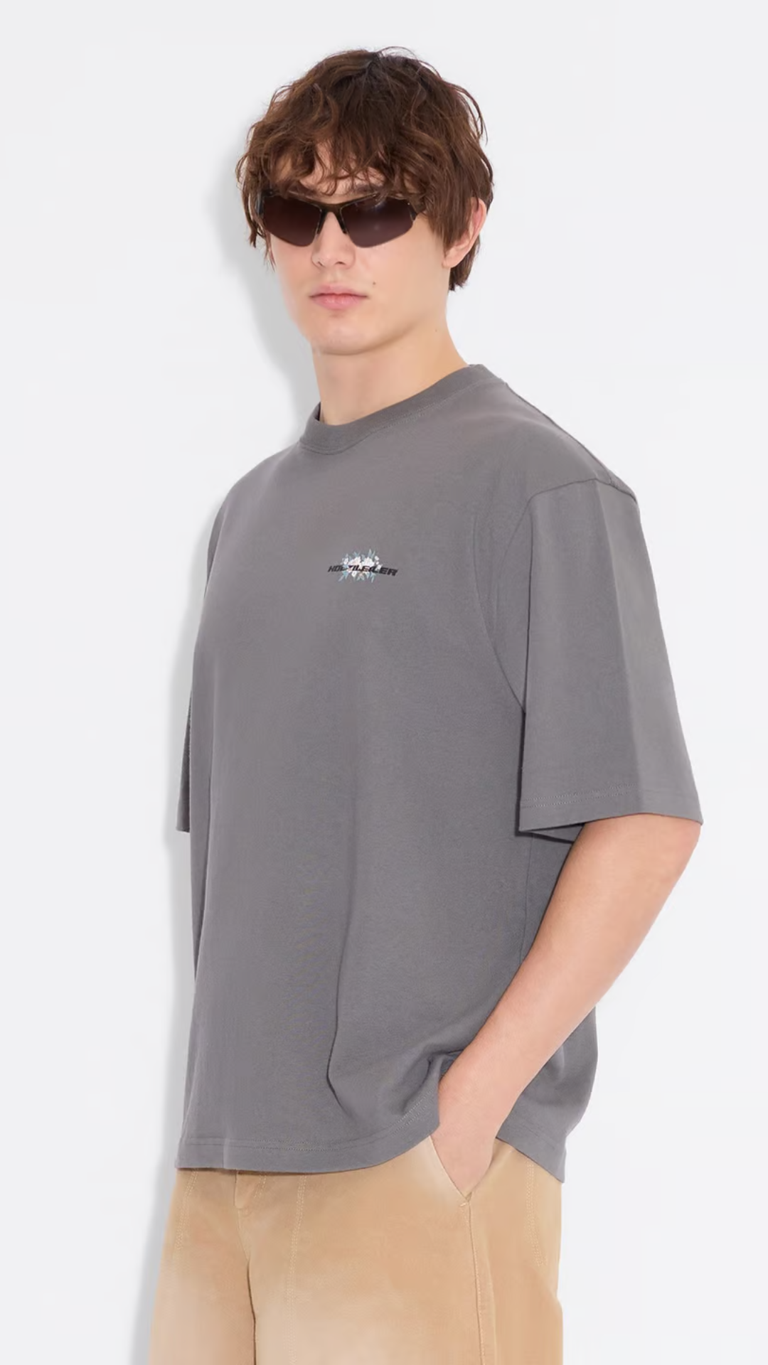 RANGER FLORA TEE GREY
