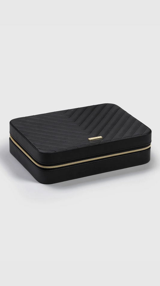 JEWELRY CASE LARGE BLACK