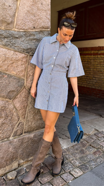 BENITA DRESS LIGHT BLUE