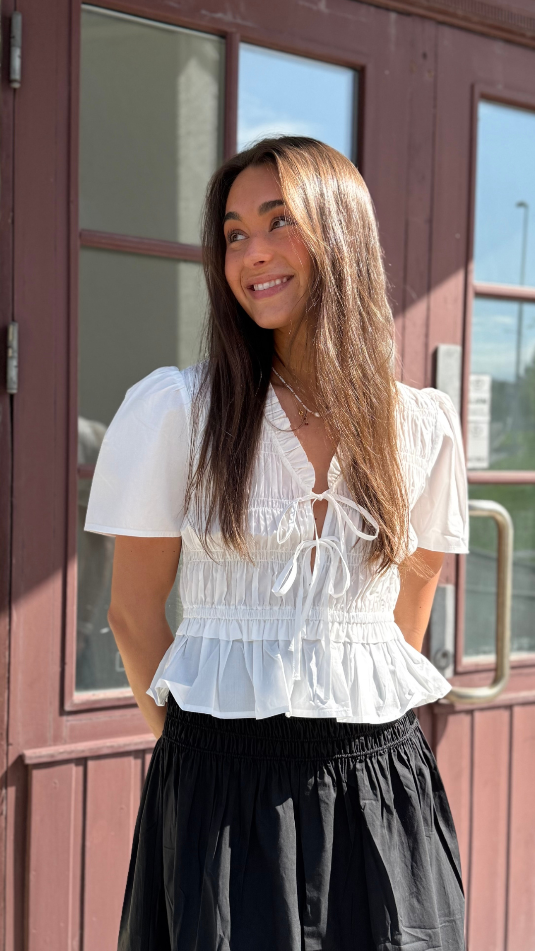 PORTIA TOP WHITE