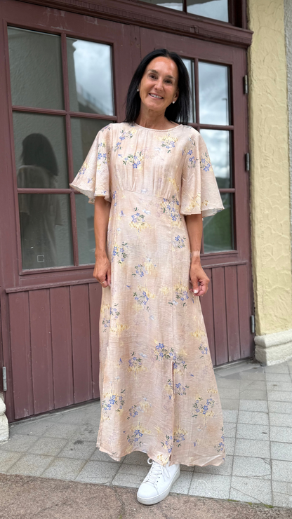 MILLER 25 PRINT DRESS NUDE