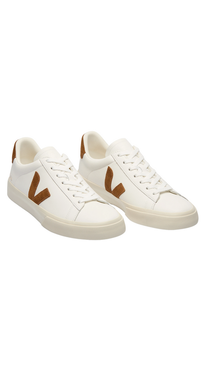 M. CAMPO LEATHER SNEAKER WHITE COGNAC