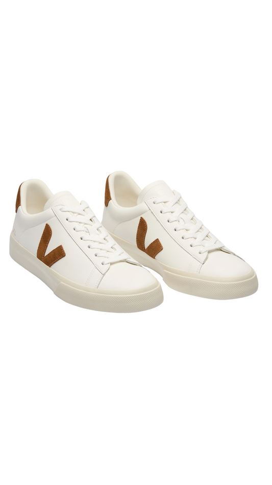 M. CAMPO LEATHER SNEAKER WHITE COGNAC