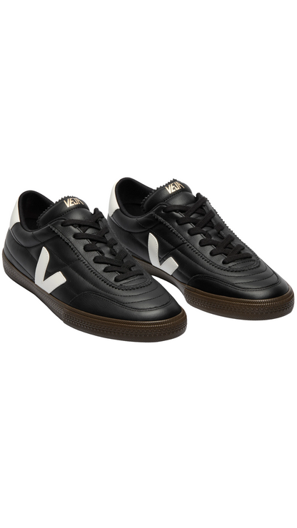 PANENKA LEATHER SNEAKER BLACK WHITE