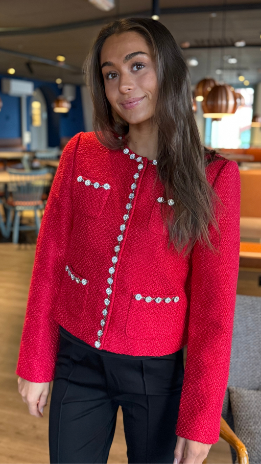 ELIZABELLA JACKET RED