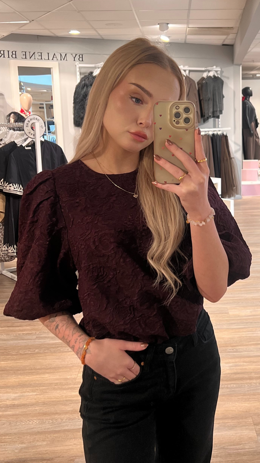 N-SHELLY BLOUSE WINETASTING