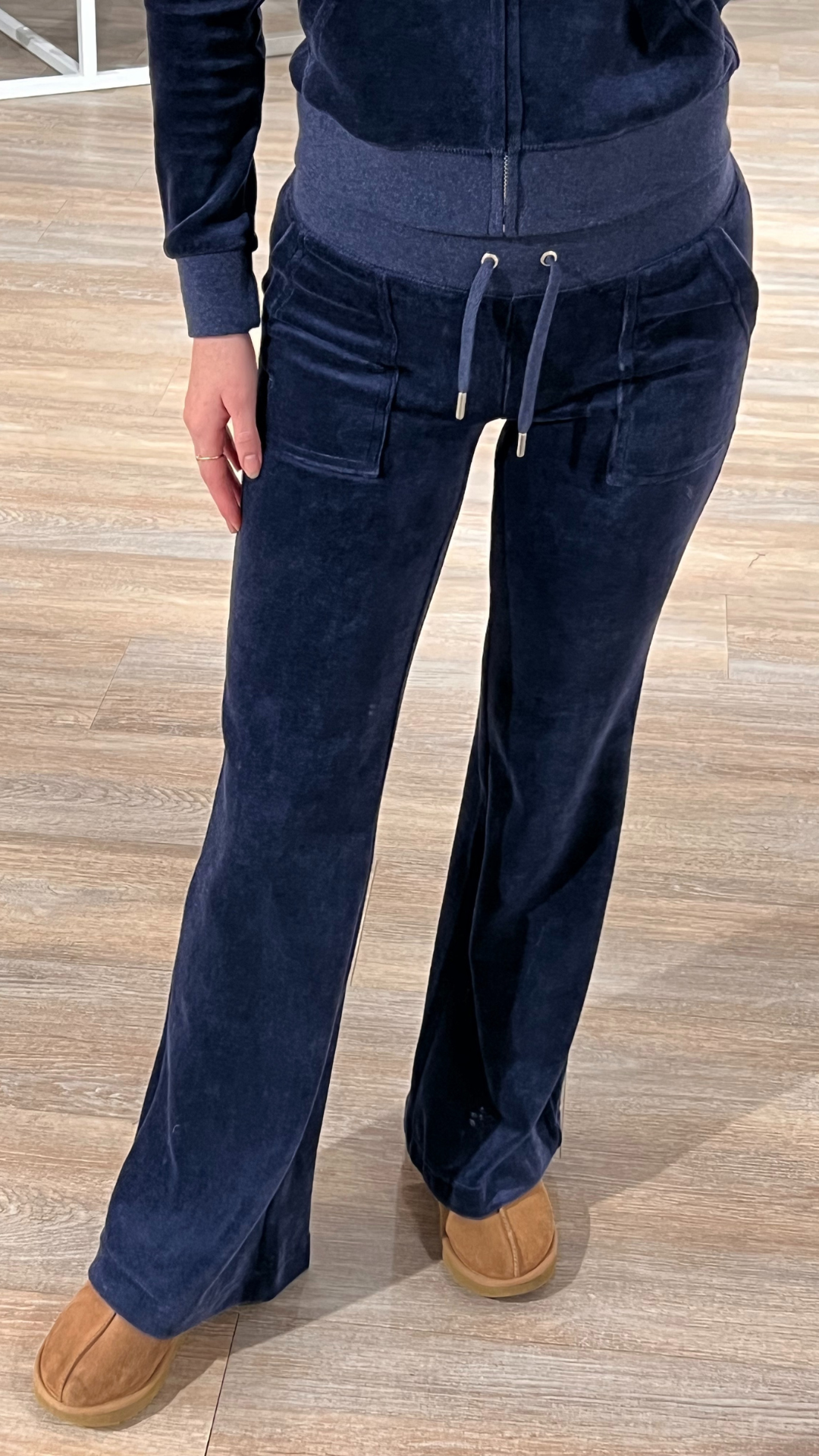 LAYLA LOW RISE POCKET DARK BLUE MARL