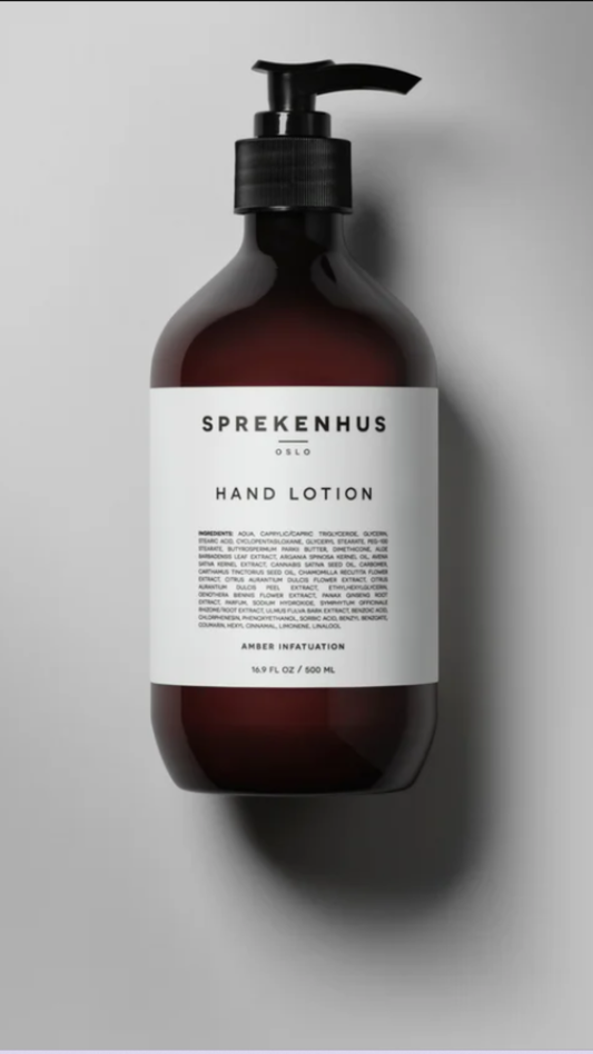 Hand Lotion Large, 500 ml Amber Infatuation