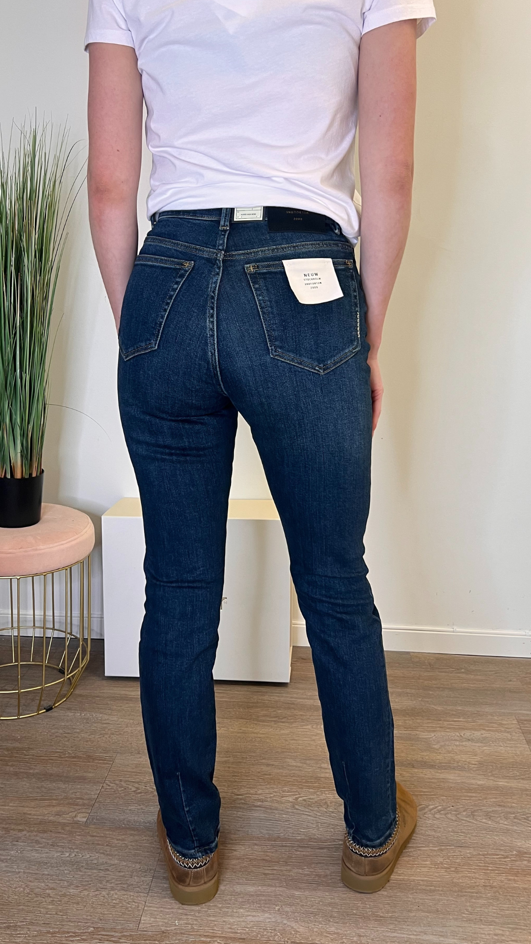 LOLA MOM MIDNIGHT DARK VINTAGE INDIGO