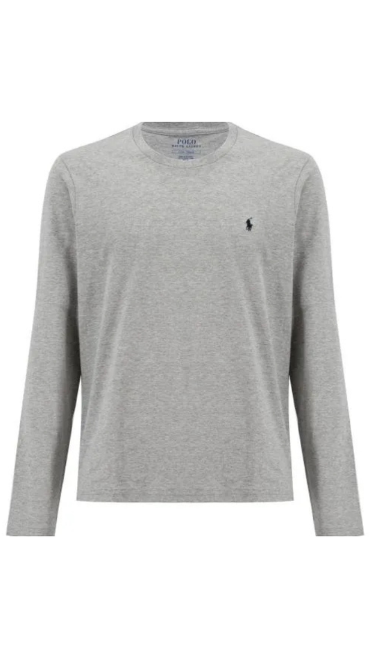 COTTON JERSEY SLEEP SHIRT GREY