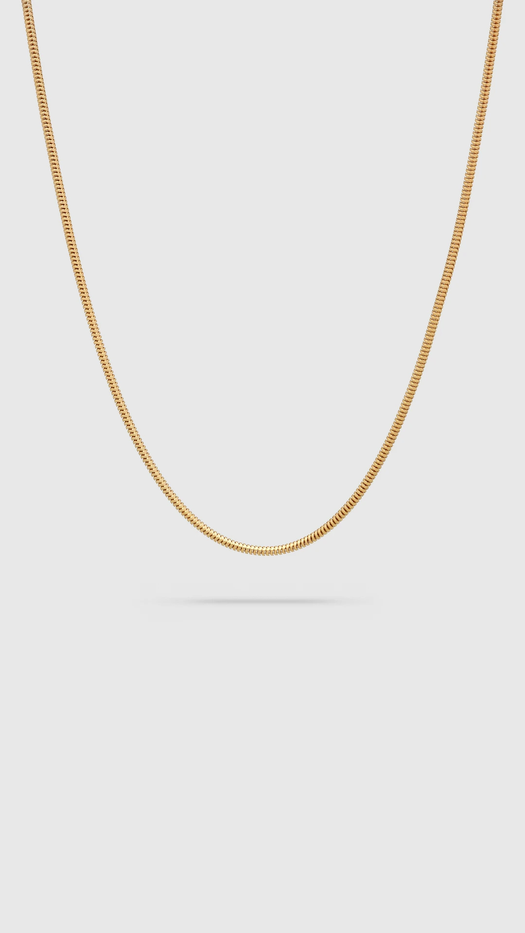 SNAKE CHAIN SLIM GOLD