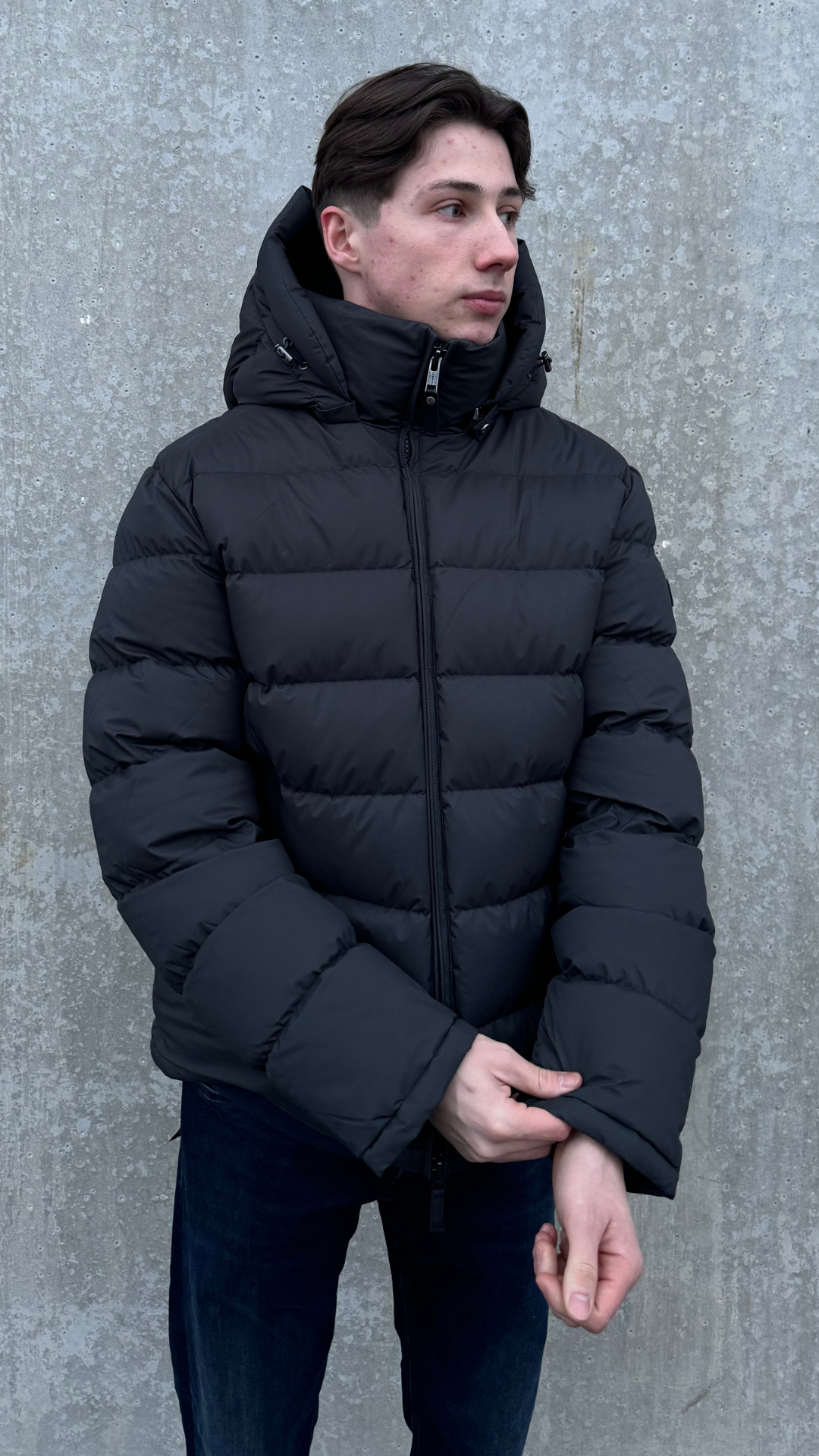 EDMOND DUNJAKKE DEEP GREY