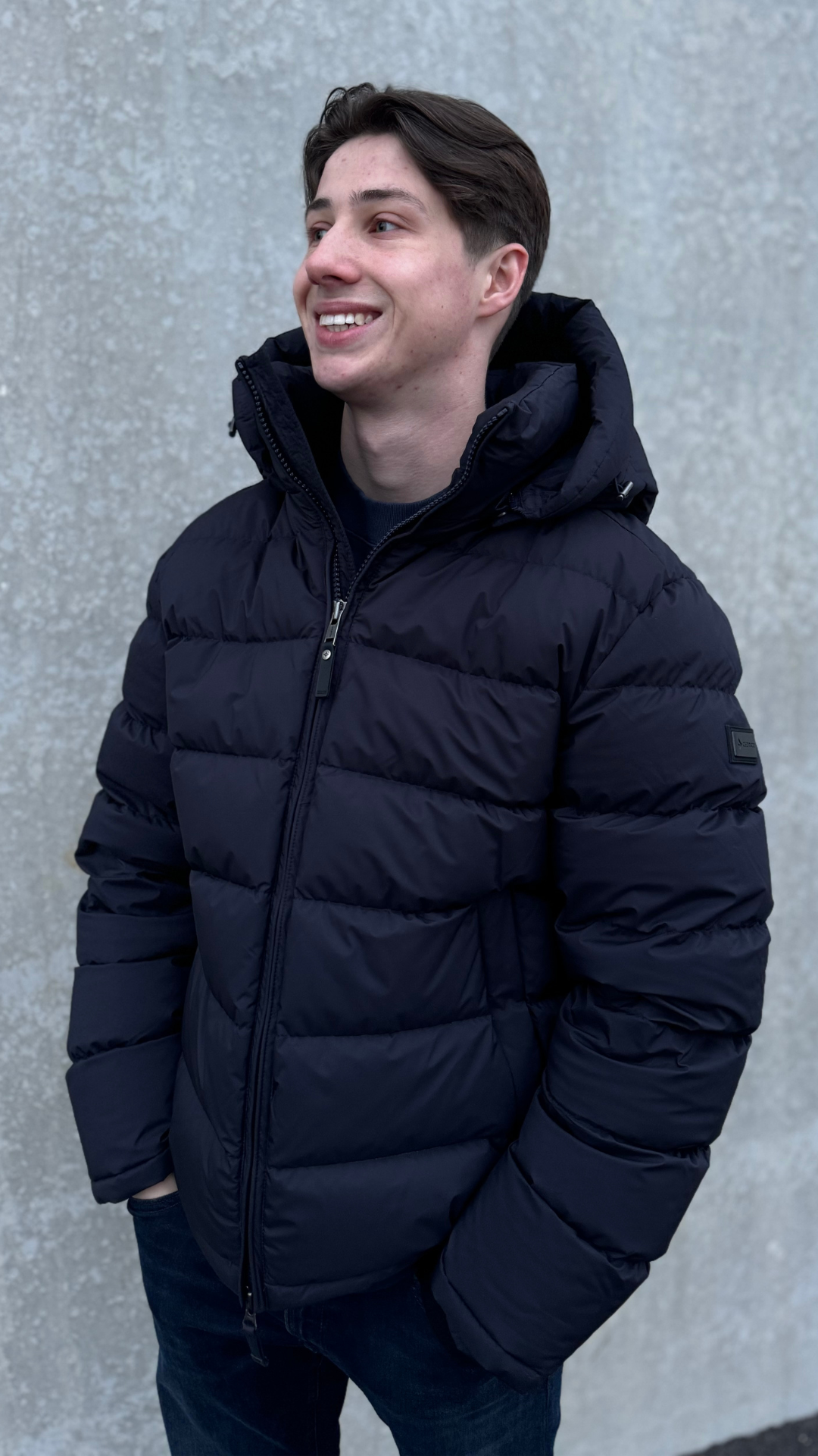 EDMOND DUNJAKKE NAVY