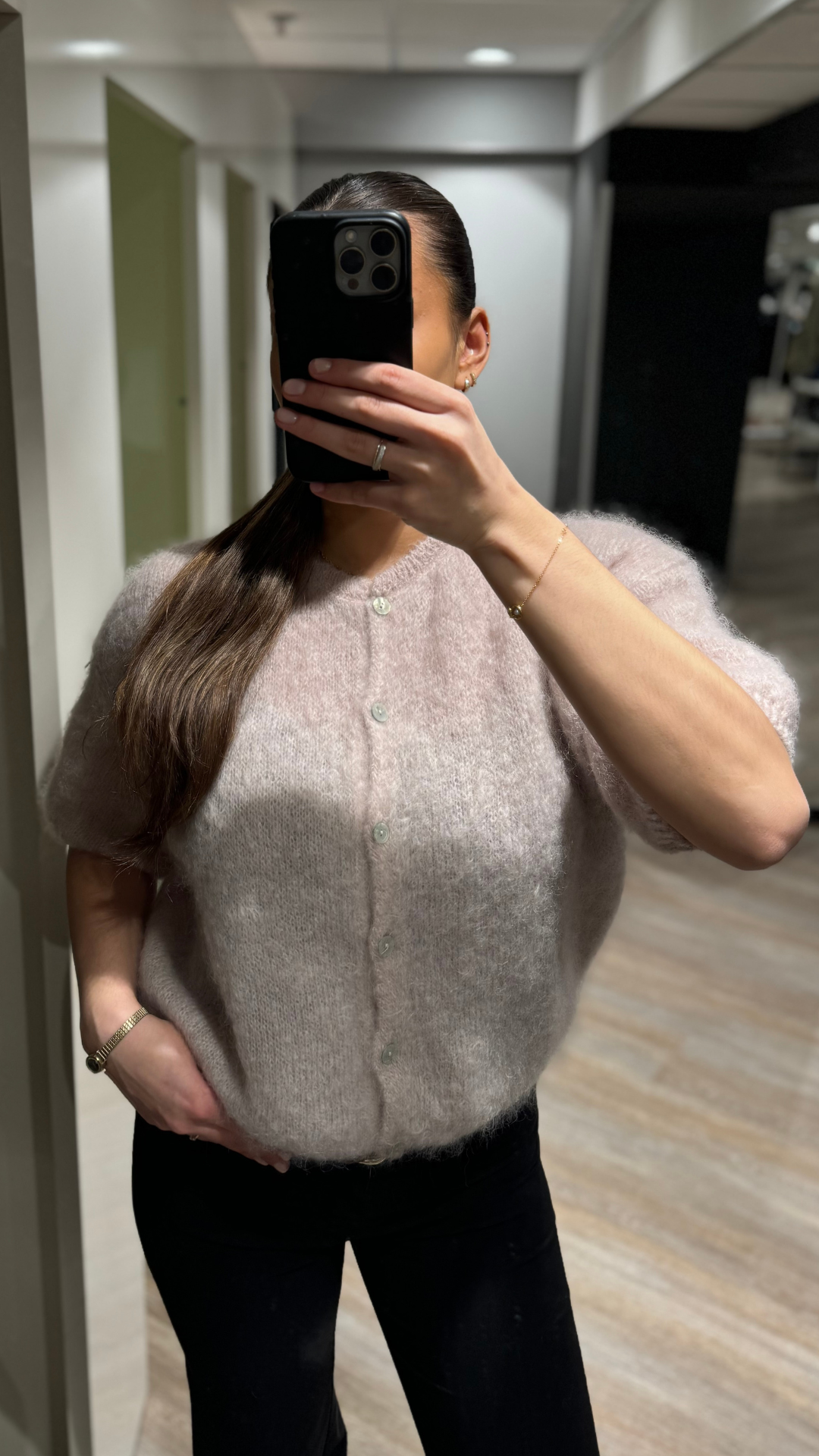 N-LORELL KNIT CARDIGAN BEIGE