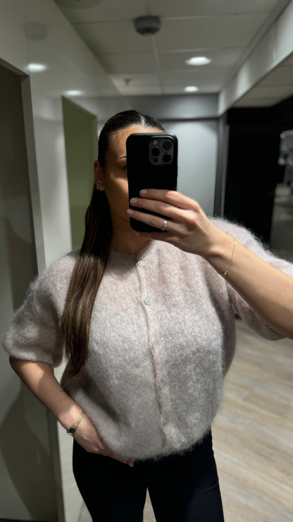 N-LORELL KNIT CARDIGAN BEIGE