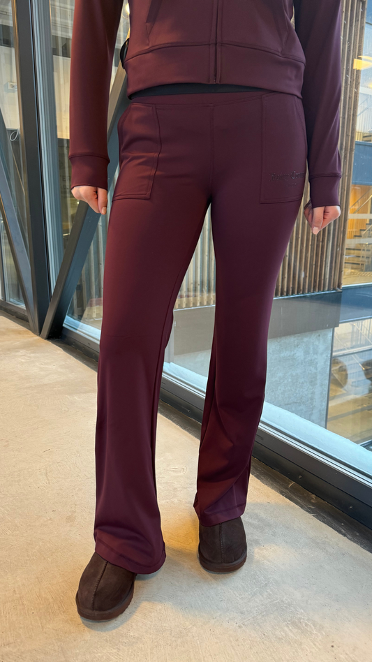 ACTIVEWEAR FARAH LOW RISE LEGGINGS WINESTASTING