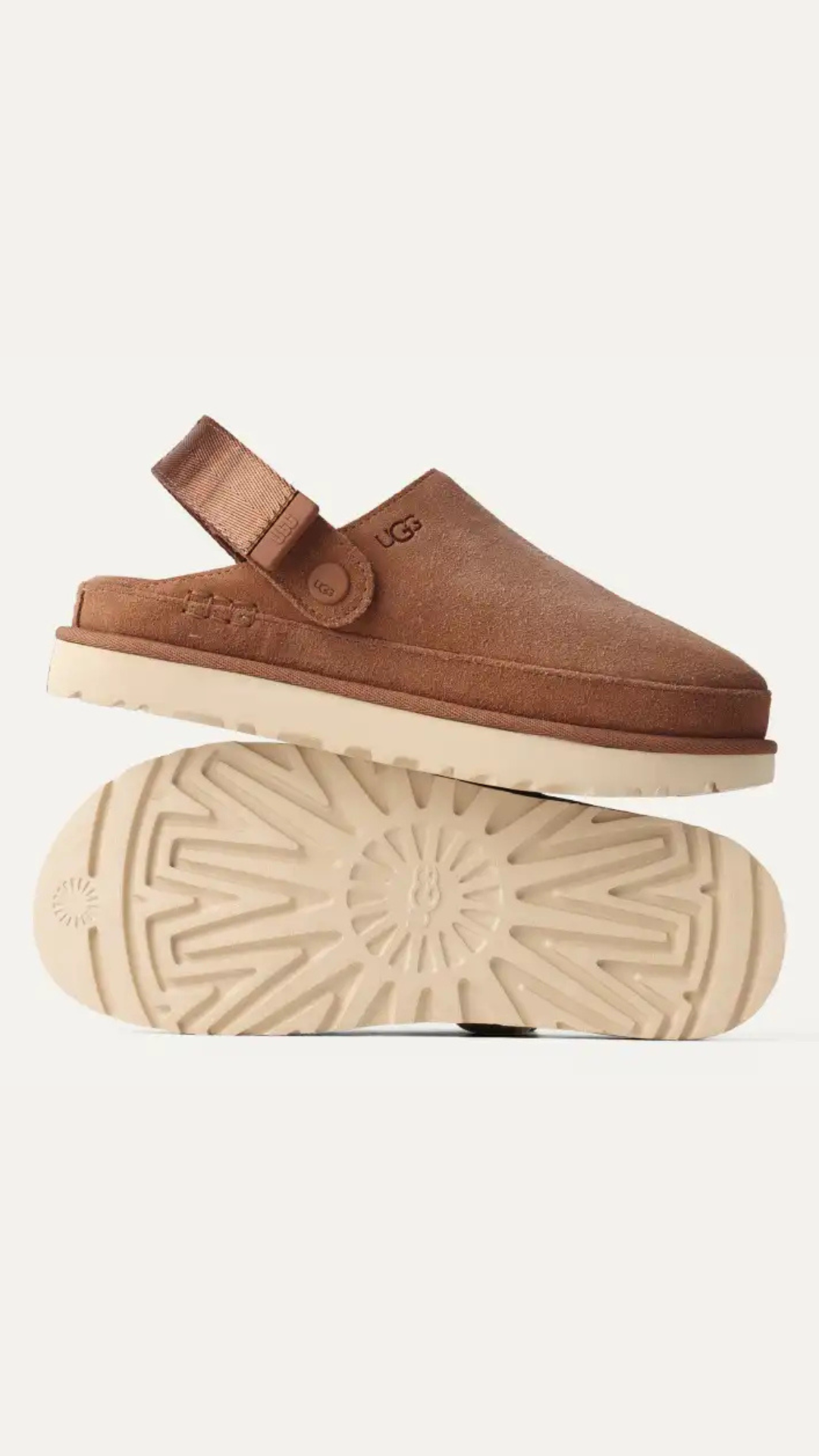 W GOLDENSTAR CLOG CHESTNUT