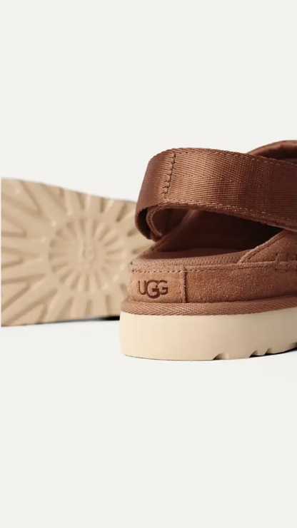 W GOLDENSTAR CLOG CHESTNUT