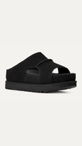 W GOLDENSTAR HI CUTOUT SLIDE BLACK