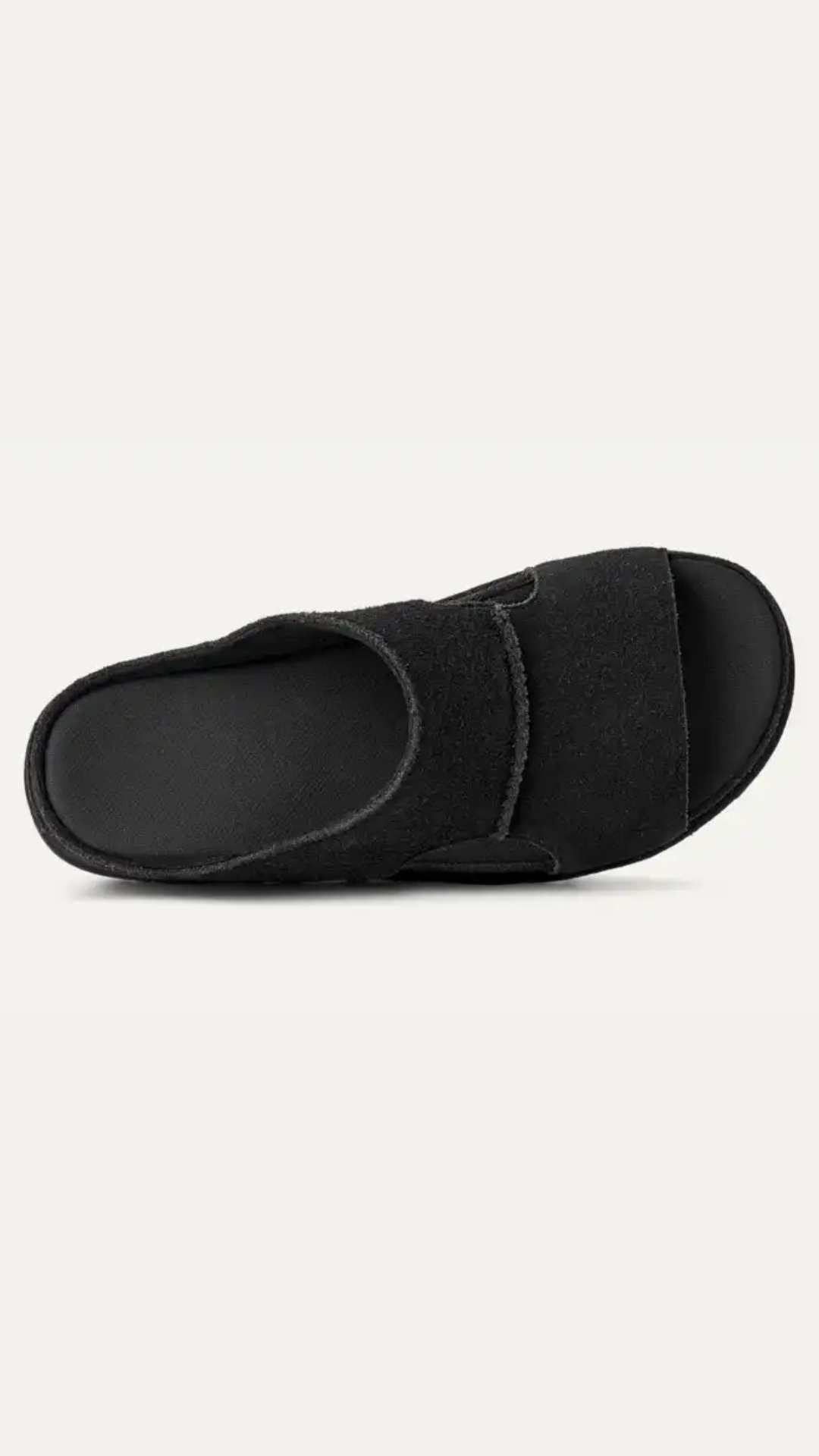 W GOLDENSTAR HI CUTOUT SLIDE BLACK