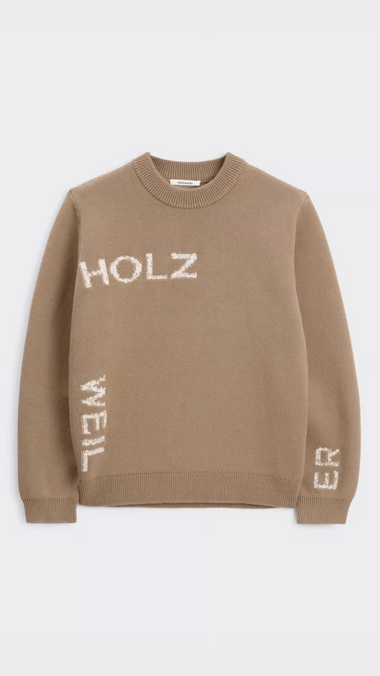 HAZA SUMMER LOGO CREW BEIGE
